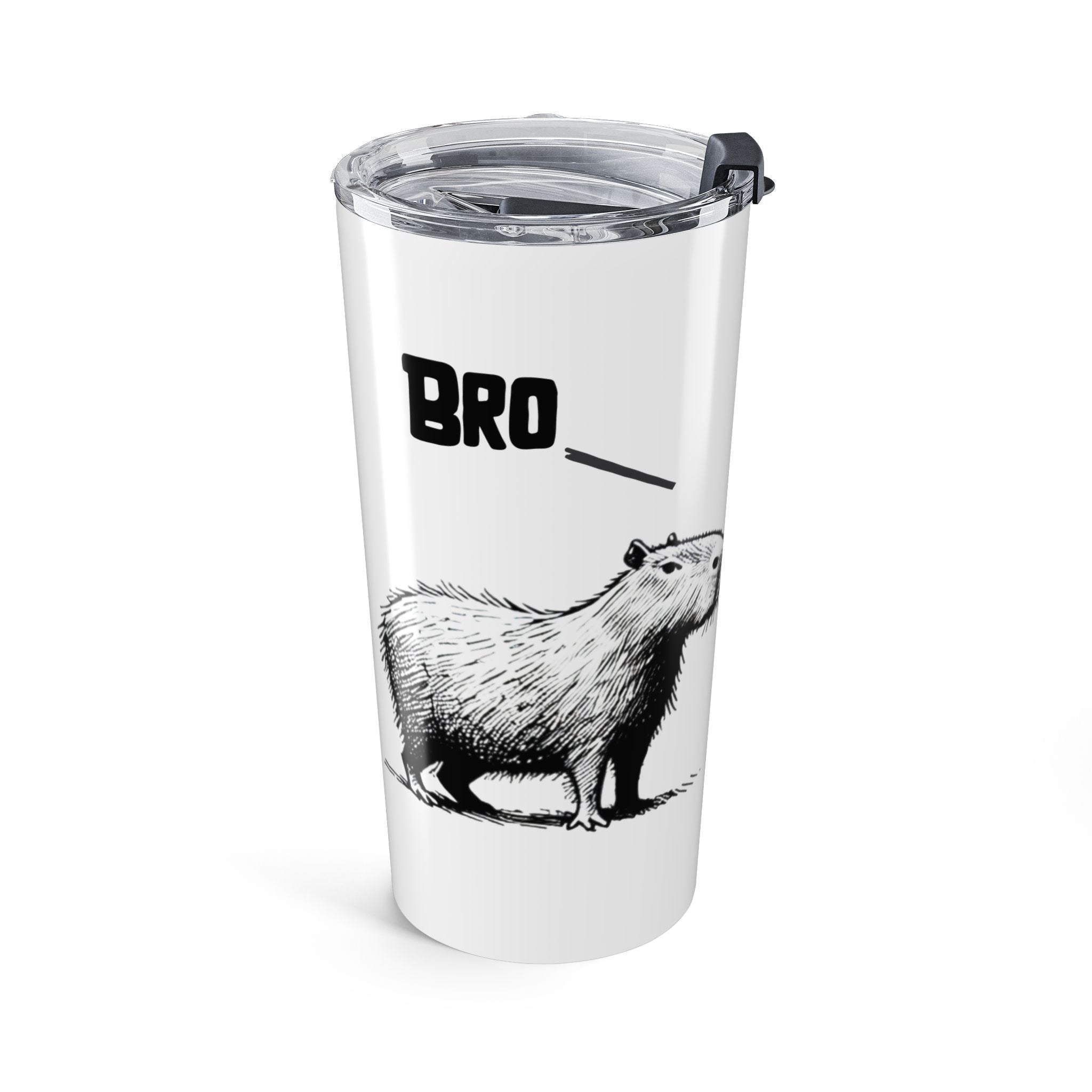 Bro Bro Coffee Mug Tumbler – Capybara Best Bros Tumbler