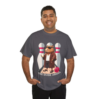 The Big Capybowski - 'The Dude Abides'  - Big Lewboski Fan TShirt