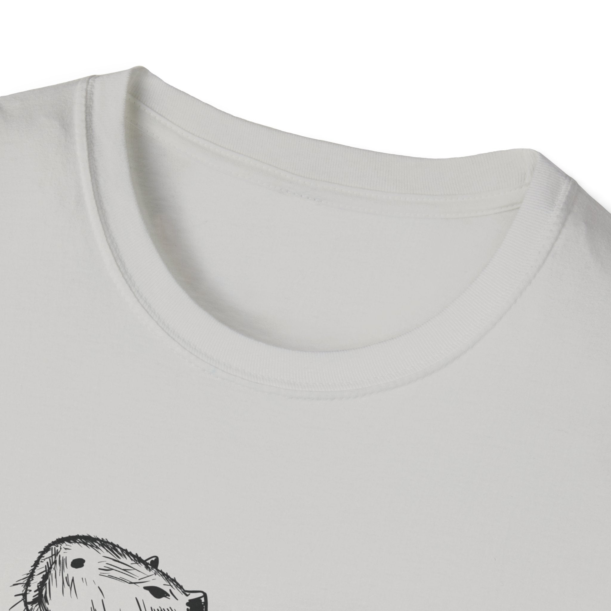 This Is Me Unbothered Shirt – Funny Capybara Softstyle Tee