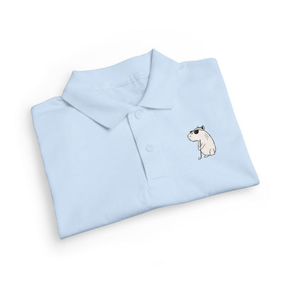 Capybara Chill Kids Golf Polo Shirt
