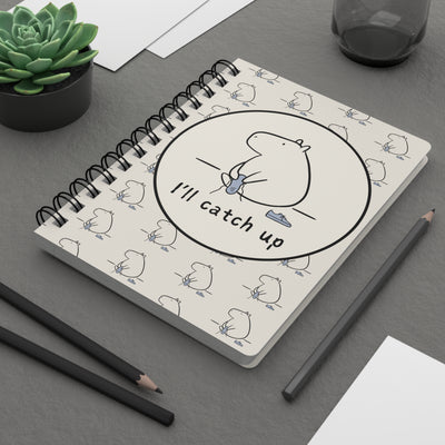 Funny Capybara Notebook – “I’ll Catch Up” Journal