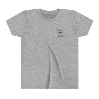 Kids Tennis Shirt – Funny Capybara Line Judge Tee – “You Can't Be Serious” Youth Sports Shirt for Tennis Practice or Gift