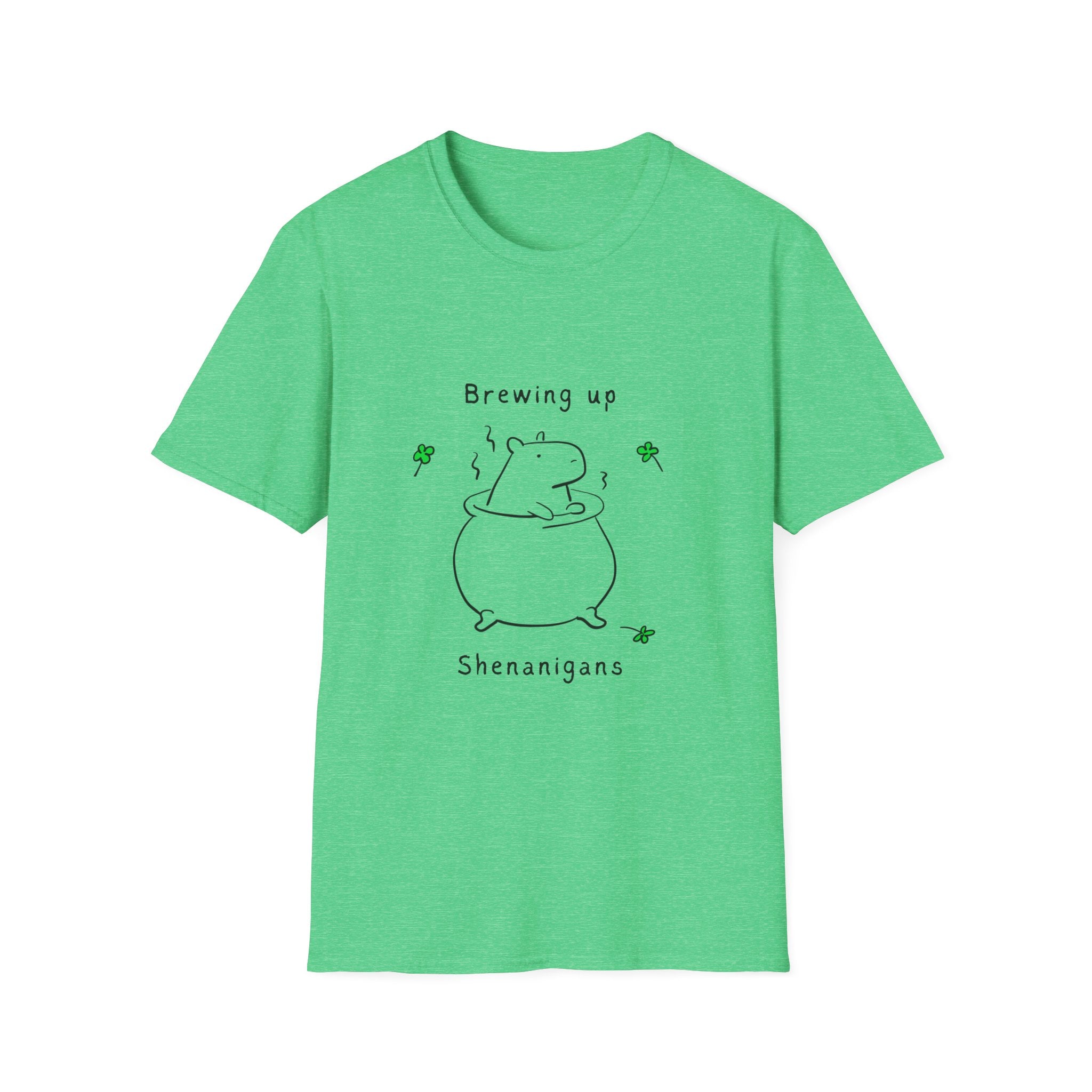 Funny St. Patrick's Day Capybara Shirt – Brewing Up Shenanigans