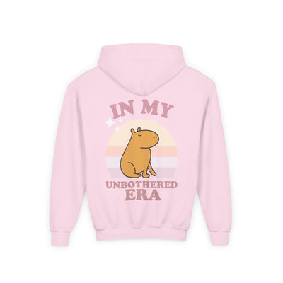 Capybara Hoodie – In My Unbothered Era Front and Back Sweatshirt