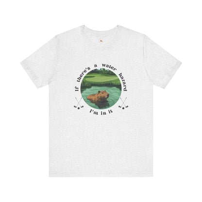 Capabara in the Water Hazard Tee (Capy Golf Edition)