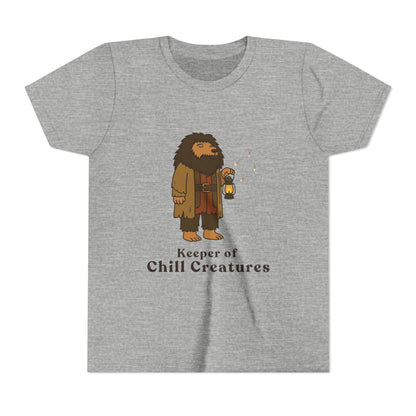 Keeper of Chill Creatures | Capybara Graphic Kids Tee