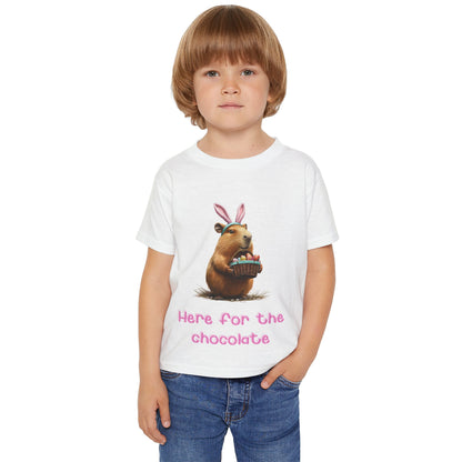 Here for the Chocolate - Tshirt (TODDLER)