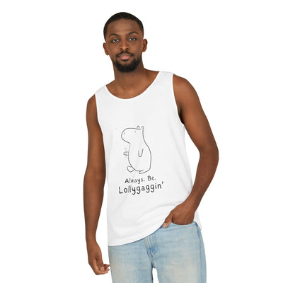 Always Be Lollygaggin' Capybara Premium Tank Top
