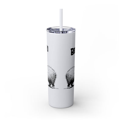 Bro Bro, Best of Friends – Capybara Coffee Skinny Tumbler