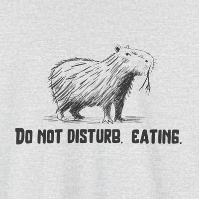 Do Not Disturb. Eating. Capybara Heavy Tee