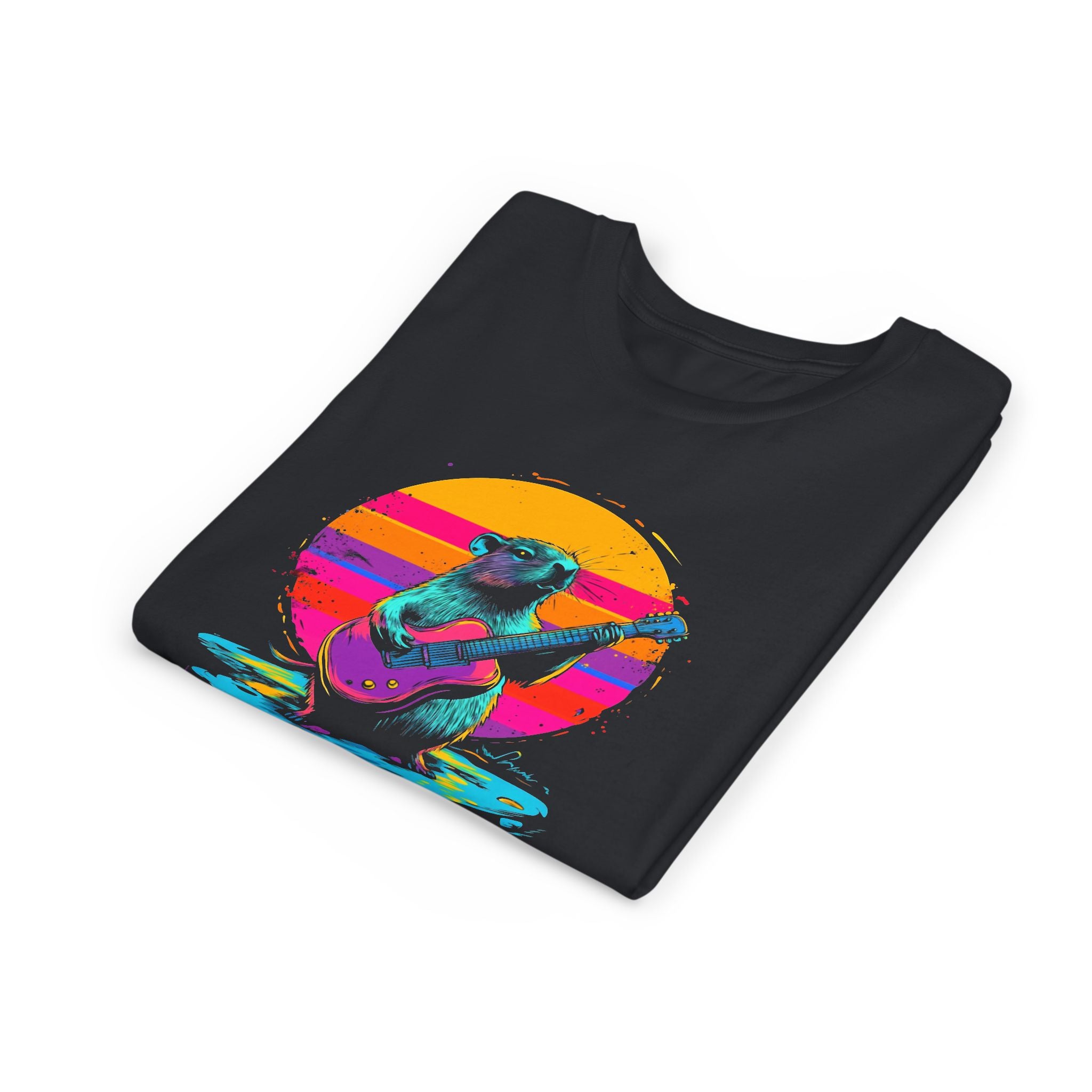 Guitar Capybara - Unisex Tee (KIDS)