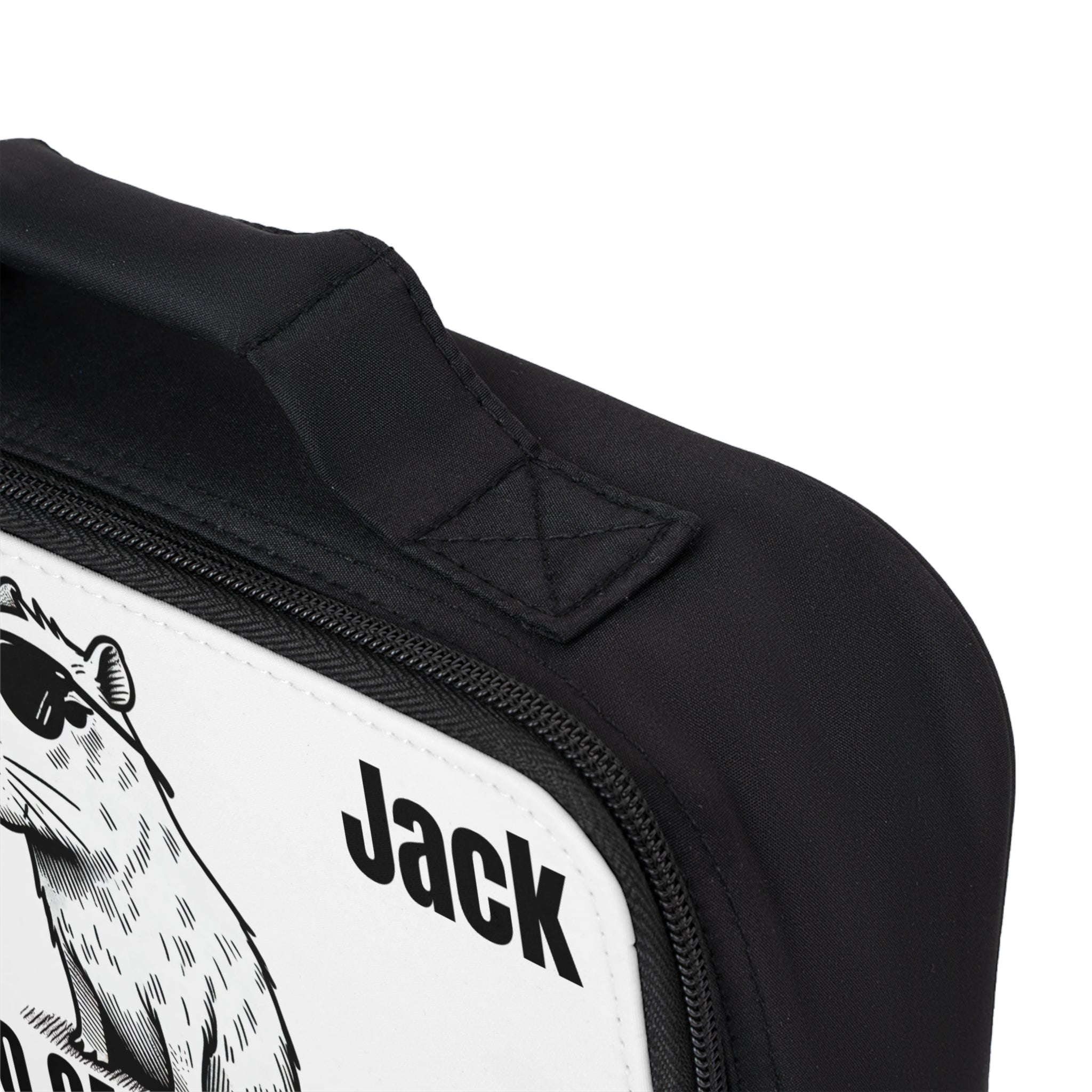 No Cap, Just Capybara Streetwear Lunchbox – Personalized Funny Lunchbox for Kids | Free Name Customization