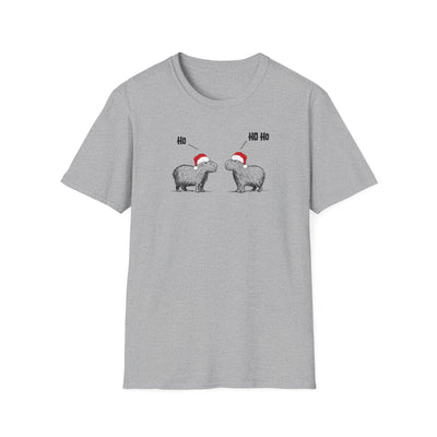 Ho Ho Ho Capybara Softstyle Tee