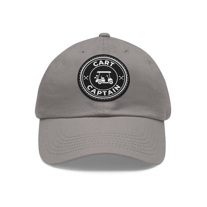 Cart Captain with Leather Patch - Hat