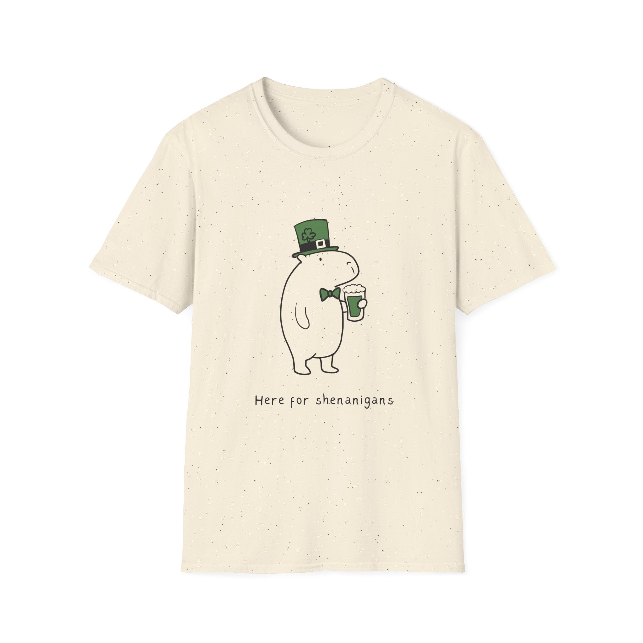 Capybara St Patricks Day t-shirt design - view 5