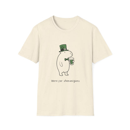 Capybara St Patricks Day t-shirt design - view 5