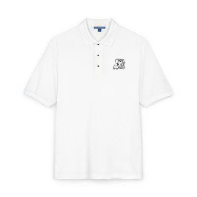 Capybara Cart Captain - Funny Golf Polo Shirt