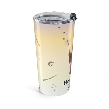 Headmaster of Chill Coffee Mug Tumbler – Unbothered Wizard Mug for Coffee Lovers