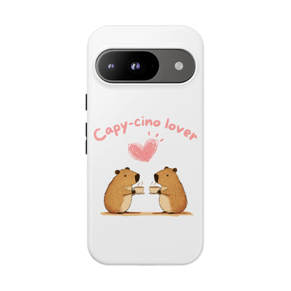 Cute Capybara Phone Case  (Capy-cino Lover Series)