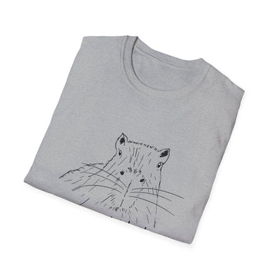 "You gonna eat that?" Capybara Leftover Lover Softstyle Adult Tee