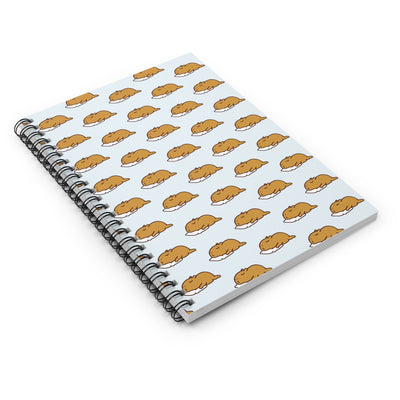 Cute Capybara Notebook – Cozy Sleeping Pattern Journal