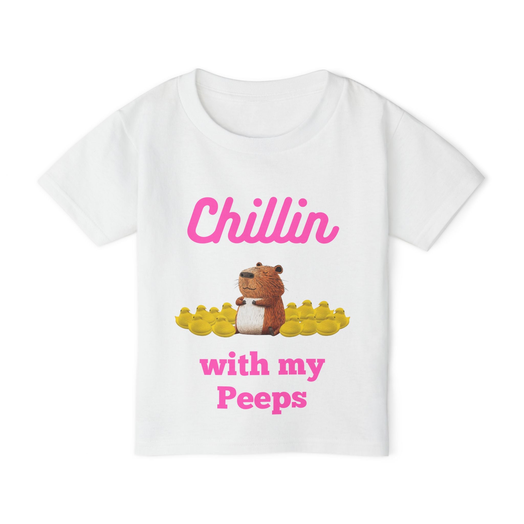 Photo Style Chillin' with My Peeps - Tshirt (TODDLER)