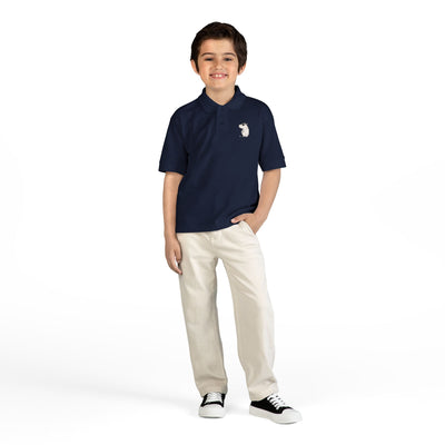 Capybara Chill Kids Golf Polo Shirt