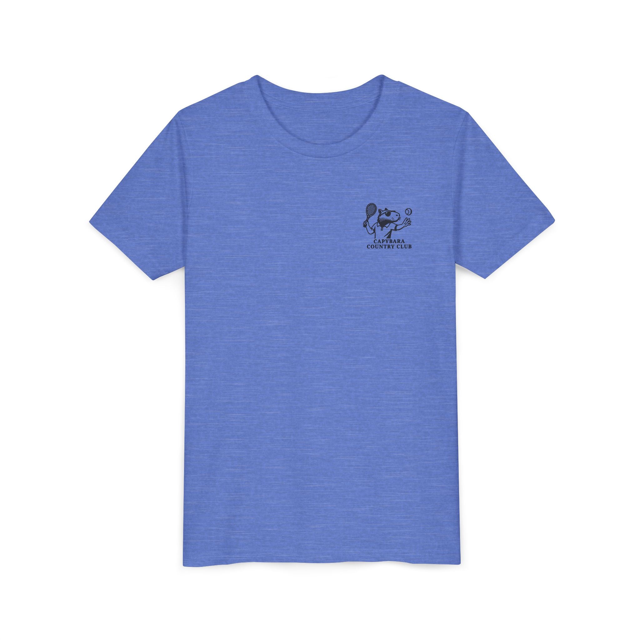 Kids Tennis Shirt – Funny Capybara Line Judge Tee – “You Can't Be Serious” Youth Sports Shirt for Tennis Practice or Gift