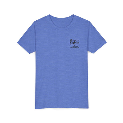Kids Tennis Shirt – Funny Capybara Line Judge Tee – “You Can't Be Serious” Youth Sports Shirt for Tennis Practice or Gift
