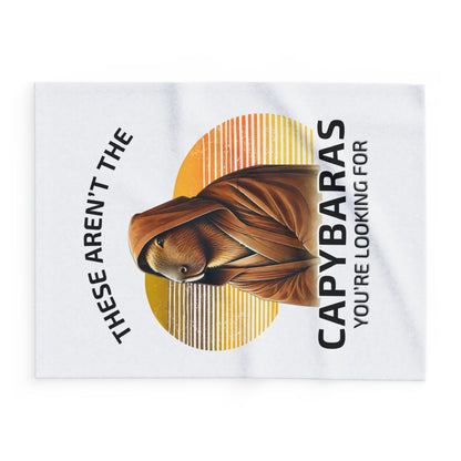 These Aren't The Capybaras You're Looking For - Fleece Blanket