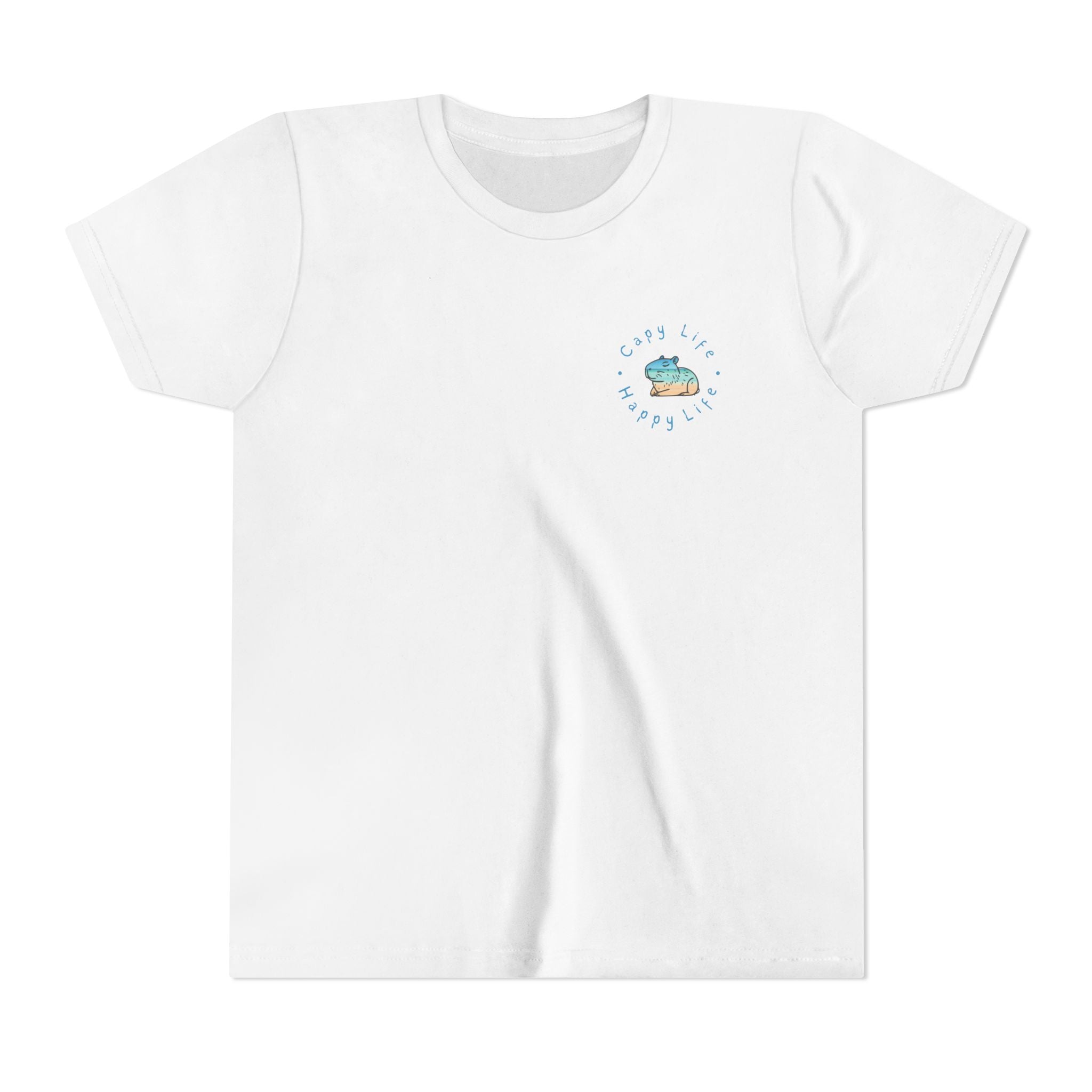 Capybara Beach Scene - Unisex Youth Tee