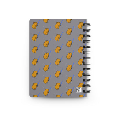 Funny Capybara Notebook – Capybara Jedi Journal