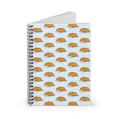 Cute Capybara Notebook – Cozy Sleeping Pattern Journal
