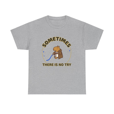 Funny Capybara Jedi Shirt – Nerdy Parody Graphic Tee – Cute Geek Gift for Star Wars Fans – Unisex Capybara T Shirt