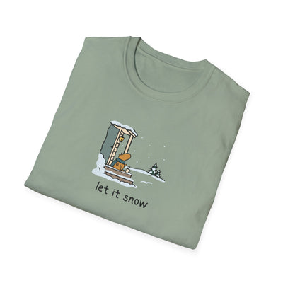 Let it Snow Capybara Softstyle Tee