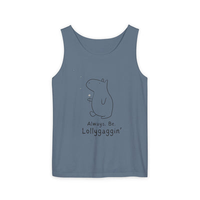 Always Be Lollygaggin' Capybara Premium Tank Top