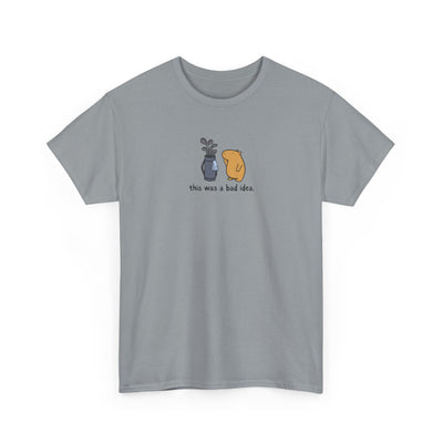 This was a bad Idea Funny Capybara Golf Heavy Tee
