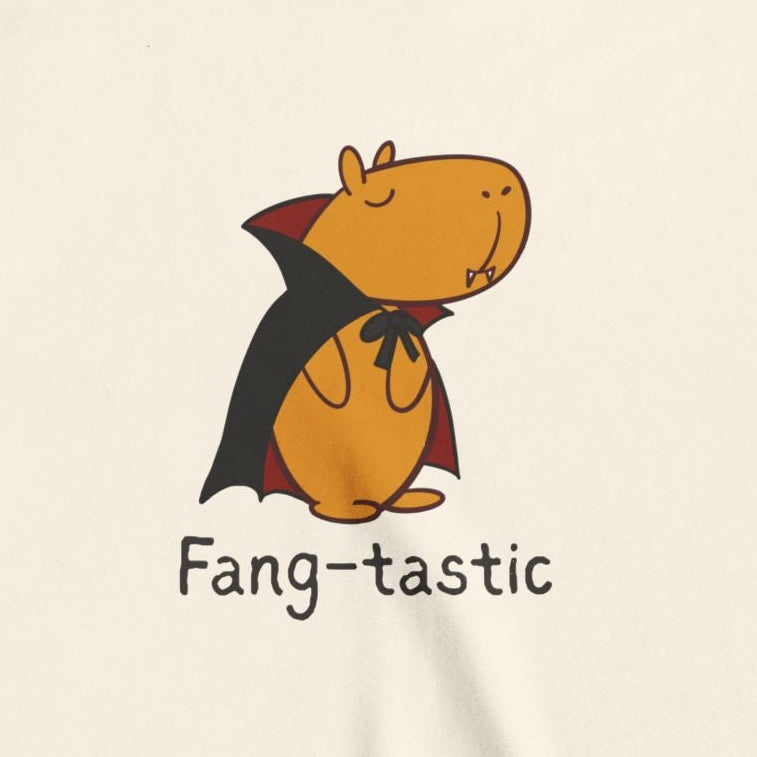 Fang-tastic Kids Capybara T-Shirt