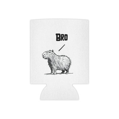 Funny Capybara Koozie “Bro” – Can Cooler for Beer, Soda & Funny Gift