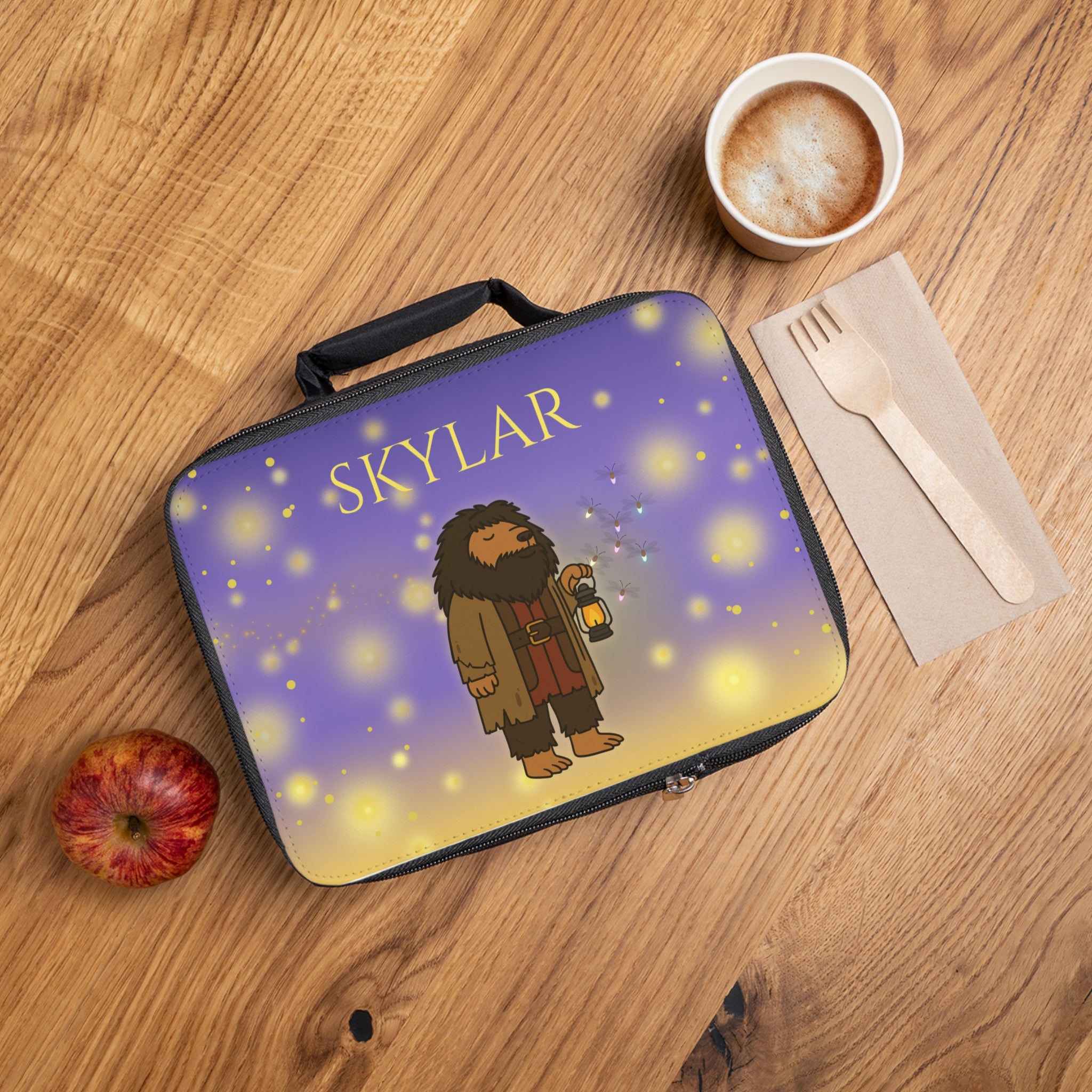 Personalized Capybara Hagrid Lunchbox – Wizard of Calm Creatures | Harry Potter Inspired Kids Gift