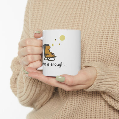 This is Enough Moonlight Capybara Mug