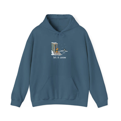Let it Snow Cozy Capybara Hoodie