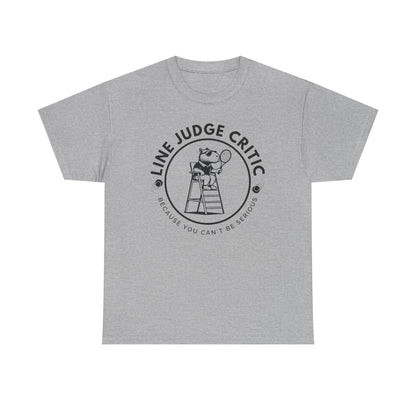 T-Shirt: Country Club Parody with Capybara Line Judge Critic Design