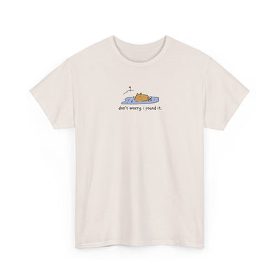Don’t Worry, I Found It Capybara Golf Heavy Tee