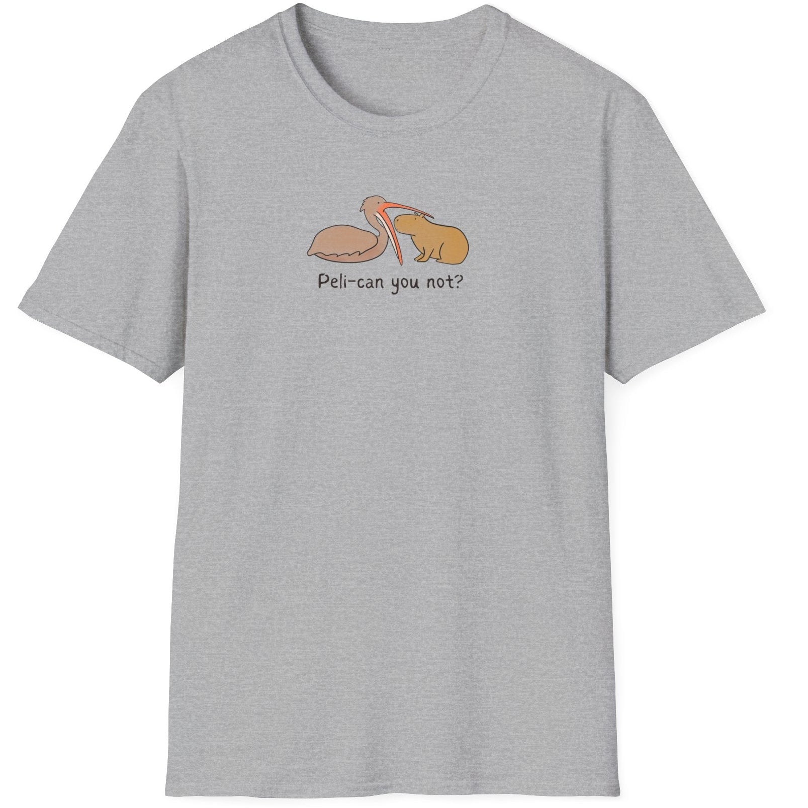 Peli-Can You Not? Capybara Softstyle Adult Tee