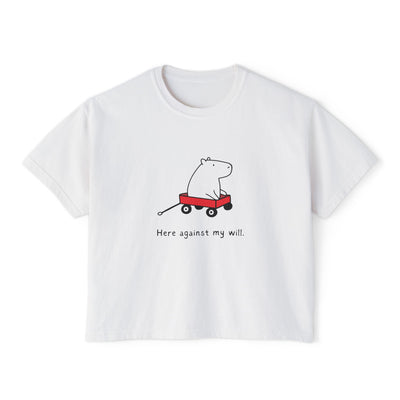 Capybara t-shirt design - detail view