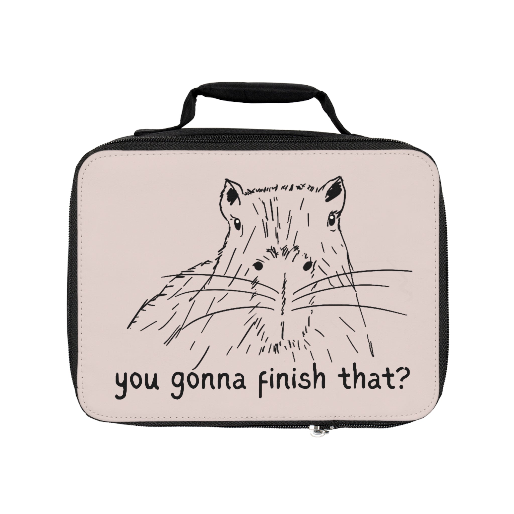 You Gonna Finish That? Capybara Lunch Box