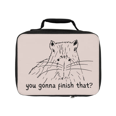 You Gonna Finish That? Capybara Lunch Box