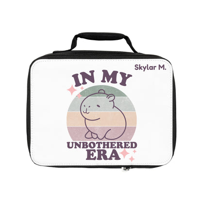In My Unbothered Era Lunchbox – Personalized Aesthetic Lunchbox for Kids | Free Name Customization