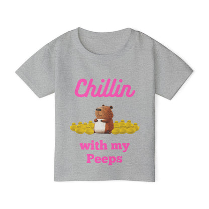 Photo Style Chillin' with My Peeps - Tshirt (TODDLER)